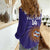 Custom Argentina Football Women Casual Shirt Vamos La Albiceleste Purple Version - Wonder Print Shop