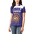 Custom Argentina Football Women Polo Shirt Vamos La Albiceleste Purple Version - Wonder Print Shop