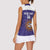 Custom Argentina Football Women Sleeveless Polo Shirt Vamos La Albiceleste Purple Version - Wonder Print Shop