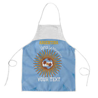 Custom Argentina Football Apron Vamos La Albiceleste Blue Version - Wonder Print Shop