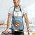 Custom Argentina Football Apron Vamos La Albiceleste Blue Version - Wonder Print Shop