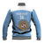 Custom Argentina Football Baseball Jacket Vamos La Albiceleste Blue Version - Wonder Print Shop