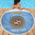 Custom Argentina Football Beach Blanket Vamos La Albiceleste Blue Version - Wonder Print Shop