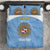 Custom Argentina Football Bedding Set Vamos La Albiceleste Blue Version - Wonder Print Shop