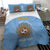 Custom Argentina Football Bedding Set Vamos La Albiceleste Blue Version - Wonder Print Shop