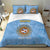 Custom Argentina Football Bedding Set Vamos La Albiceleste Blue Version - Wonder Print Shop