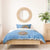 Custom Argentina Football Bedding Set Vamos La Albiceleste Blue Version - Wonder Print Shop