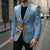 Custom Argentina Football Blazer Vamos La Albiceleste Blue Version - Wonder Print Shop