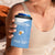 Custom Argentina Football 4 in 1 Can Cooler Tumbler Vamos La Albiceleste Blue Version - Wonder Print Shop