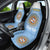 Custom Argentina Football Car Seat Cover Vamos La Albiceleste Blue Version - Wonder Print Shop