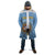 Custom Argentina Football Cloak Vamos La Albiceleste Blue Version - Wonder Print Shop