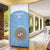 Custom Argentina Football Door Cover Vamos La Albiceleste Blue Version - Wonder Print Shop