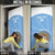 Custom Argentina Football Door Cover Vamos La Albiceleste Blue Version - Wonder Print Shop