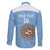 Custom Argentina Football Family Matching Puletasi and Hawaiian Shirt Vamos La Albiceleste Blue Version - Wonder Print Shop