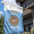 Custom Argentina Football Garden Flag Vamos La Albiceleste Blue Version - Wonder Print Shop