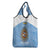 Custom Argentina Football Grocery Bag Vamos La Albiceleste Blue Version - Wonder Print Shop