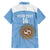 Custom Argentina Football Hawaiian Shirt Vamos La Albiceleste Blue Version - Wonder Print Shop
