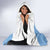 Custom Argentina Football Hooded Blanket Vamos La Albiceleste Blue Version - Wonder Print Shop