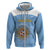 Custom Argentina Football Hoodie Vamos La Albiceleste Blue Version - Wonder Print Shop