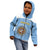Custom Argentina Football Kid Hoodie Vamos La Albiceleste Blue Version - Wonder Print Shop