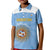 Custom Argentina Football Kid Polo Shirt Vamos La Albiceleste Blue Version - Wonder Print Shop
