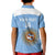 Custom Argentina Football Kid Polo Shirt Vamos La Albiceleste Blue Version - Wonder Print Shop