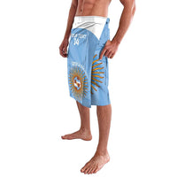 Custom Argentina Football Lavalava Vamos La Albiceleste Blue Version - Wonder Print Shop