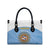 Custom Argentina Football Leather Bag Vamos La Albiceleste Blue Version - Wonder Print Shop