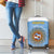 Custom Argentina Football Luggage Cover Vamos La Albiceleste Blue Version - Wonder Print Shop