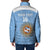 Custom Argentina Football Padded Jacket Vamos La Albiceleste Blue Version - Wonder Print Shop