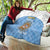 Custom Argentina Football Quilt Vamos La Albiceleste Blue Version - Wonder Print Shop