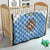 Custom Argentina Football Quilt Vamos La Albiceleste Blue Version - Wonder Print Shop