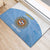 Custom Argentina Football Rubber Doormat Vamos La Albiceleste Blue Version - Wonder Print Shop