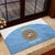 Custom Argentina Football Rubber Doormat Vamos La Albiceleste Blue Version - Wonder Print Shop