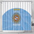 Custom Argentina Football Shower Curtain Vamos La Albiceleste Blue Version - Wonder Print Shop