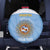 Custom Argentina Football Spare Tire Cover Vamos La Albiceleste Blue Version - Wonder Print Shop