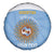 Custom Argentina Football Spare Tire Cover Vamos La Albiceleste Blue Version - Wonder Print Shop
