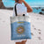 Custom Argentina Football Tote Bag Vamos La Albiceleste Blue Version - Wonder Print Shop