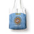 Custom Argentina Football Tote Bag Vamos La Albiceleste Blue Version - Wonder Print Shop