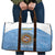 Custom Argentina Football Travel Bag Vamos La Albiceleste Blue Version - Wonder Print Shop