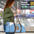 Custom Argentina Football Travel Bag Vamos La Albiceleste Blue Version - Wonder Print Shop