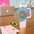 Custom Argentina Football Tumbler With Handle Vamos La Albiceleste Blue Version - Wonder Print Shop