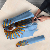 Custom Argentina Football Umbrella Vamos La Albiceleste Blue Version - Wonder Print Shop