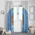 Custom Argentina Football Window Curtain Vamos La Albiceleste Blue Version - Wonder Print Shop