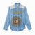 Custom Argentina Football Women Casual Shirt Vamos La Albiceleste Blue Version - Wonder Print Shop