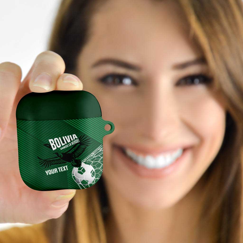 Custom Bolivia Football AirPods Case Vamos La Verde - Wonder Print Shop