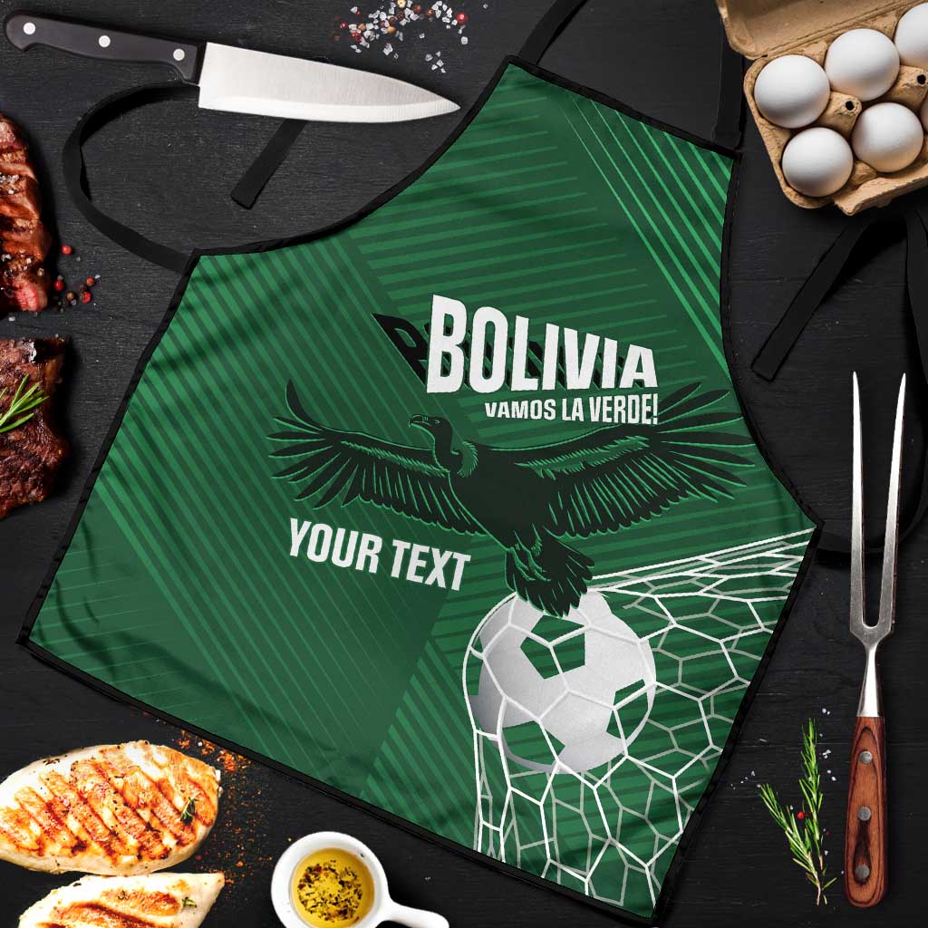 Custom Bolivia Football Apron Vamos La Verde - Wonder Print Shop