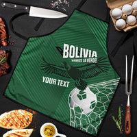 Custom Bolivia Football Apron Vamos La Verde - Wonder Print Shop