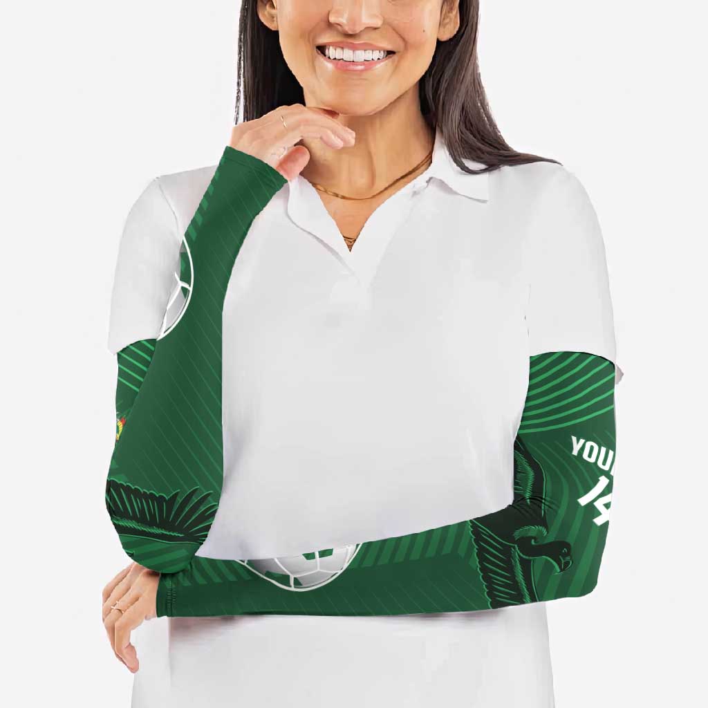 Custom Bolivia Football Arm Sleeves Vamos La Verde - Wonder Print Shop
