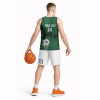 Custom Bolivia Football Basketball Jersey Vamos La Verde - Wonder Print Shop